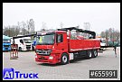 Lastkraftwagen > 7.5 - Platformska prikolica - Mercedes-Benz Actros 2546 MP 3, HIAB Kran, Lift-Lenkachse, - Platformska prikolica - 7