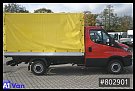Lastkraftwagen < 7.5 - carroçaria aberta e toldos - Iveco Daily 35S13, Pritsche+Plane, - carroçaria aberta e toldos - 2