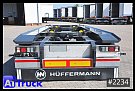 Príves - Príves na prevoz kontajnerov s kolieskami - Hueffermann HAR 2070, Abrollanhänger verzinkt,  NEU, - Príves na prevoz kontajnerov s kolieskami - 3