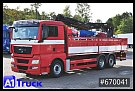 Lastkraftwagen > 7.5 - Pritsche-forme - MAN TGX 26.400, Hiab XS 211, Lenk-Liftachse, - Pritsche-forme - 7