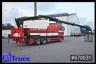 Lastkraftwagen > 7.5 - Platformska prikolica - MAN TGX 26.400 XL Hiab 166K, Lift-Lenkachse - Platformska prikolica - 3