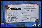 semiremorci transfer containere - bordaj - Krone WB 7.45, Bordwand, Portaltüren, 1 Vorbesitzer - bordaj - 13