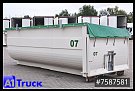 Príves - Príves na prevoz kontajnerov s kolieskami - Hueffermann Abrollcontainer, 25m³, Abrollbehälter, Getreideschieber, - Príves na prevoz kontajnerov s kolieskami - 7