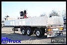 Trailer - Truck crane - Krone Baustoff, Rollkran Kran, Kennis 16R, Lenkachse, Liftachse, - Truck crane - 5