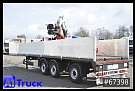 Trailer - Truck crane - Krone Baustoff, Rollkran,Kran, Kennis 16R Lenkachse, Liftachse, - Truck crane - 5