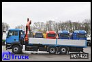 Lastkraftwagen > 7.5 - Truck crane - MAN TGS 26.320, Palfinger 16001Kran, Pritsche, Baustoff, - Truck crane - 6