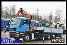 Lastkraftwagen > 7.5 - Truck crane - MAN TGS 26.320, Palfinger 16001Kran, Pritsche, Baustoff, - Truck crane - 7