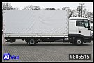Lastkraftwagen > 7.5 - carroçaria aberta e toldos - MAN TGL 8.190 Pritsch + Plane, Schalfkabine,LBW - carroçaria aberta e toldos - 2