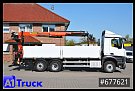 Lastkraftwagen > 7.5 - Skrzynia ciężarówki - Mercedes-Benz Arocs 2542,  Kran PK23001L, Baustoff, - Skrzynia ciężarówki - 2