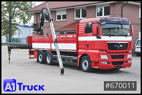 Lastkraftwagen > 7.5 - Korba - MAN - TGX 26.400, Hiab Kran, Lenk-Liftachse,