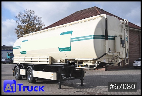 Полуприцепы - Кузов-цистерна для перевозки сыпучих грузов - Feldbinder - Welgro 90WSL33-24, 8 KA, 51m³, Silo Futter