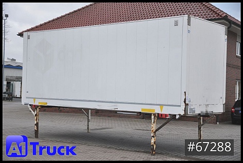 semiremorci transfer containere - container neted - Krone - WB BDF 7,45 Koffer, Klapptische,  2770mm innen