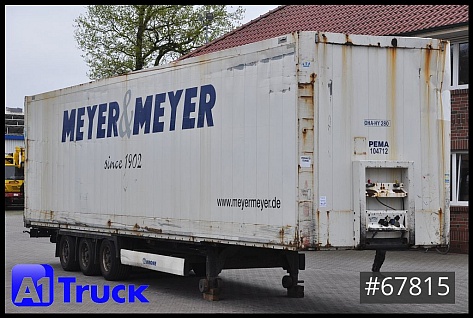 Auflieger Megatrailer - Koffer - Krone - SD, Mega Koffer, Hühnerstall, Lager, Export,