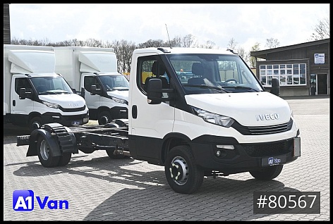Lastkraftwagen < 7.5 - Chassis - Iveco Daily 70C21 Fahrgestell, Automatik, Klima, Tempomat - Chassis - 1