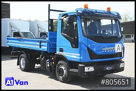 Lastkraftwagen < 7.5 - Kipper 3 Seiten - Iveco - Eurocargo 80E21 Kipper, Rockinger