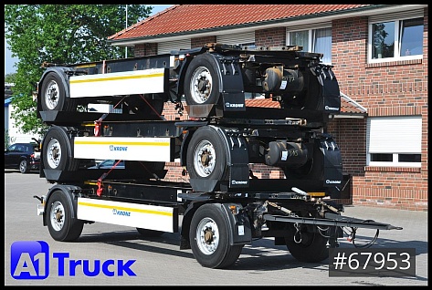 Swap body - BDF trailer - Krone - 3 er Paket Bj 2014,  1 Vorbesitzer, Standard