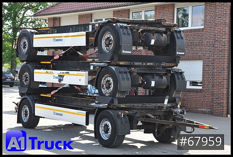 Wissellaadbakken - BDF-trailer - Krone - 3 er Paket Bj 2014,  1 Vorbesitzer, Standard