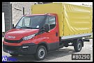 Lastkraftwagen < 7.5 - carroçaria aberta e toldos - Iveco Daily 35S13, Pritsche+Plane, - carroçaria aberta e toldos - 7