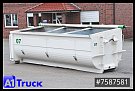 Trailer - Tipping trailer - Hueffermann Abrollcontainer, 25m³, Abrollbehälter, Getreideschieber, - Tipping trailer - 11