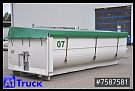 Príves - Príves na prevoz kontajnerov s kolieskami - Hueffermann Abrollcontainer, 25m³, Abrollbehälter, Getreideschieber, - Príves na prevoz kontajnerov s kolieskami - 5