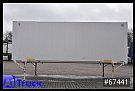 Сменяеми контейнери - Надстройка гладка - Krone WB BDF 7,45 Koffer, Klapptische,  2520 mm innen - Надстройка гладка - 7