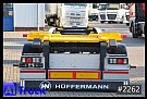 Príves - Príves na prevoz kontajnerov s kolieskami - Hueffermann HSA 1870, verzinkt,  NEU, - Príves na prevoz kontajnerov s kolieskami - 5