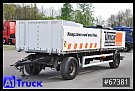 remorcă - platformă de camionetă - Ackermann PA-F18 Baustoff verzinkt, 7100mm, Scheibenbremse - platformă de camionetă - 8
