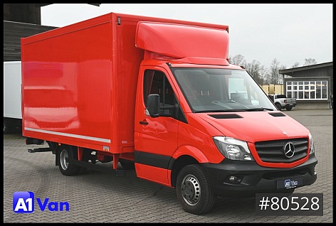 Lastkraftwagen < 7.5 - Nástavba - Mercedes-Benz - Sprinter 516 Koffer, LBW