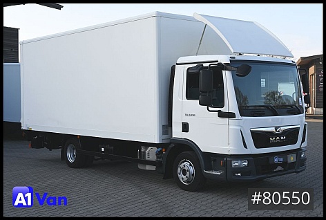 Lastkraftwagen < 7.5 - Skriňa - MAN - TGL 8.190 Koffer, Klima, LBW, Luftfederung