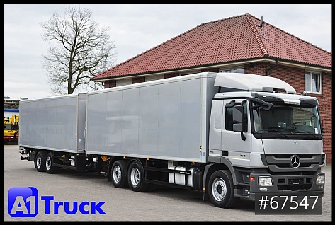 Lastkraftwagen > 7.5 - Хладилен фургон - Mercedes-Benz - Actros 2541, Kühlkoffer, Frigoblock, LBW,