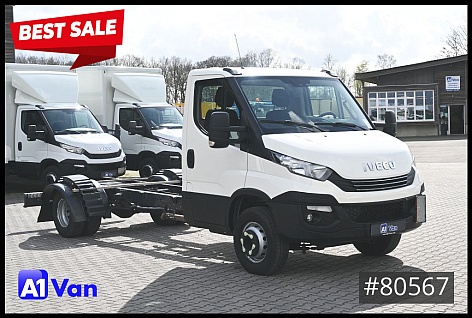 Lastkraftwagen < 7.5 - Chassis - Iveco Daily 70C21 Fahrgestell, Automatik, Klima, Tempomat - Chassis - 1