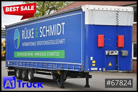 Auflieger Megatrailer - Фургон с раздвижными боковыми стенками - Schmitz - Mega, Varios verzinkt, Lift, RSAB Ice Protect