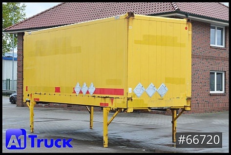 Сменные кузова - Гладкий кузов-фургон - Krone - BDF 7,45  Container, 2780mm innen, Wechselbrücke