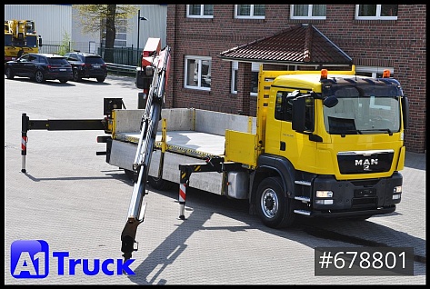 Lastkraftwagen > 7.5 - Platformska prikolica - MAN - TGS 26.480 BL  6X4H PK 34001, Funk