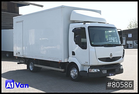Lastkraftwagen < 7.5 - mala - Renault Midlum 180.08 Koffer , LBW - mala - 1