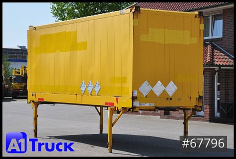 Сменные кузова - Гладкий кузов-фургон - Krone - BDF 7,45  Container, 2800mm innen, Wechselbrücke